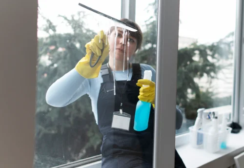 Nettoyage de vitres intérieures et extérieures à Muids